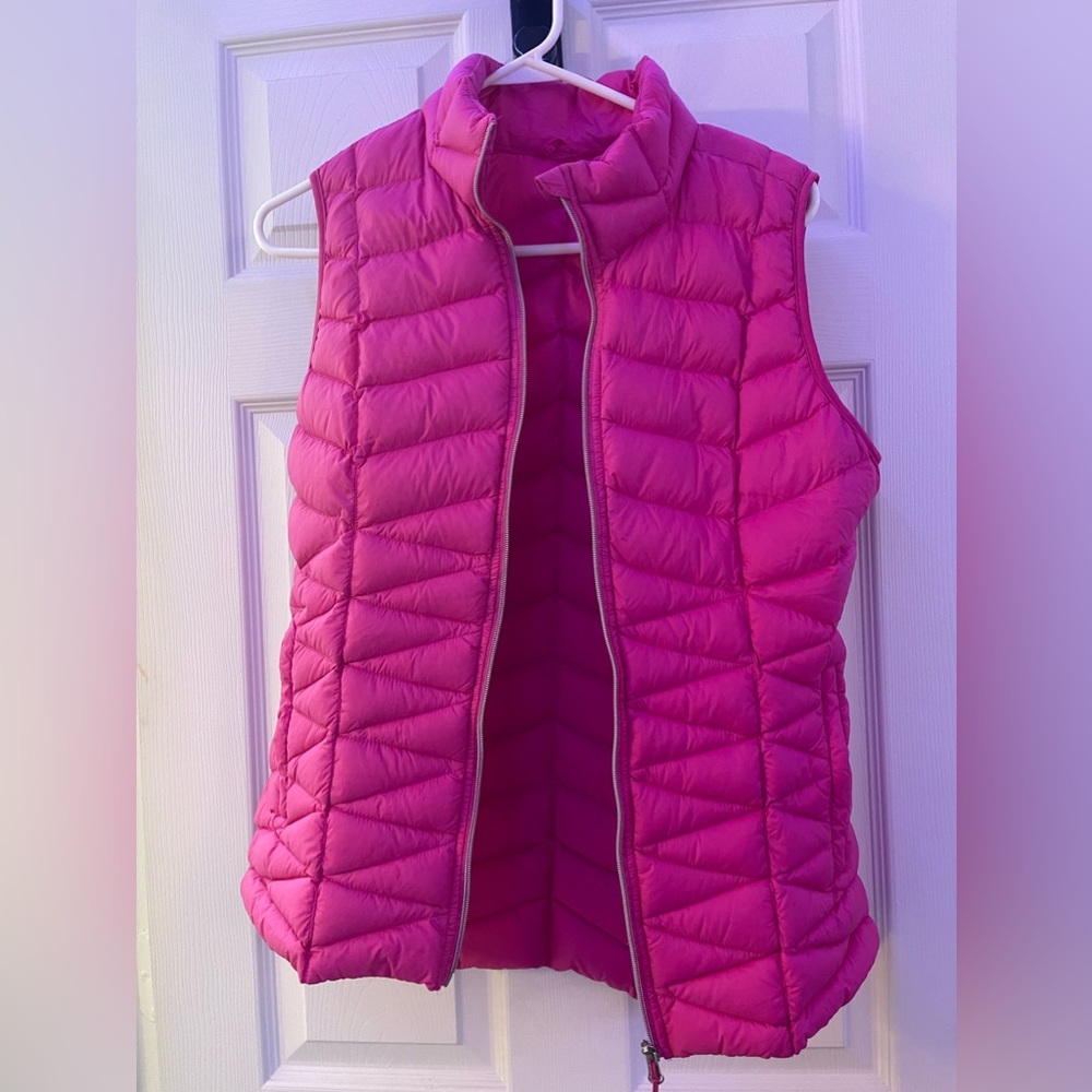 Pink Puffer Vest